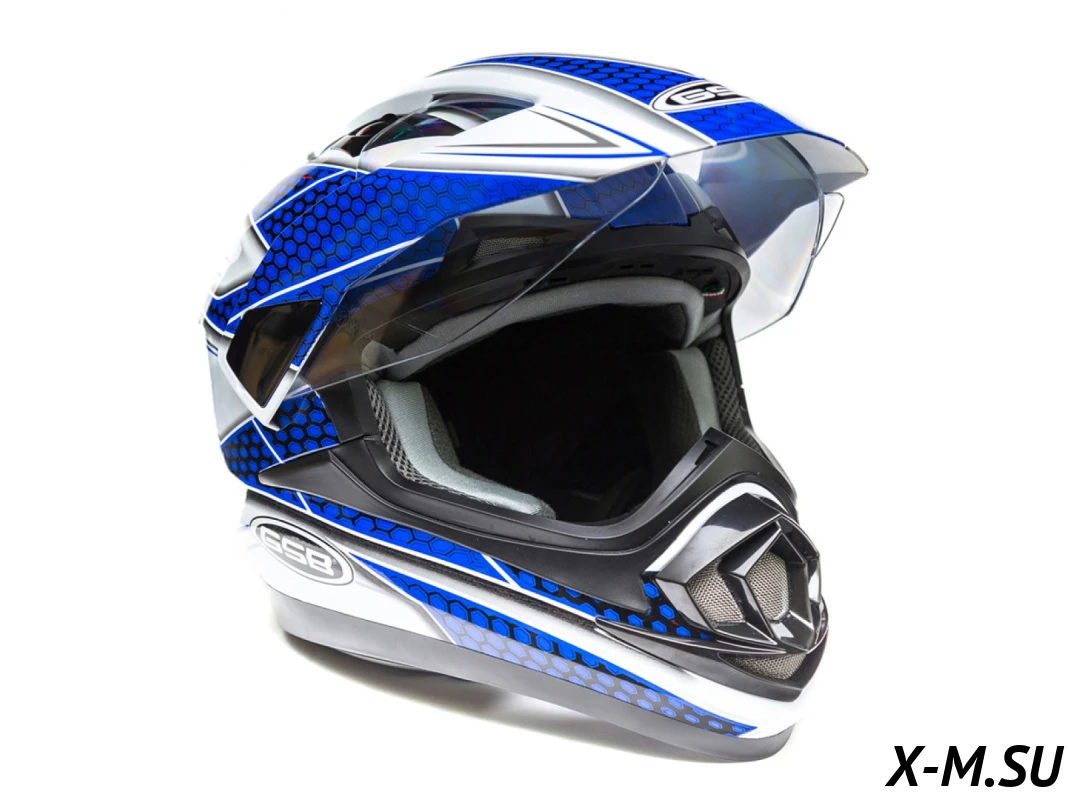 Шлем XP-14 A WHITE BLUE Шлем XP-14 A WHITE BLUE