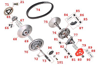 Двигатель мотобуксировщика IRBIS МУХТАР-15 (2018 г.) (часть 2)