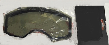 Стекло очков двойное с вентиляцией FLY RACING тонированное с штифтами