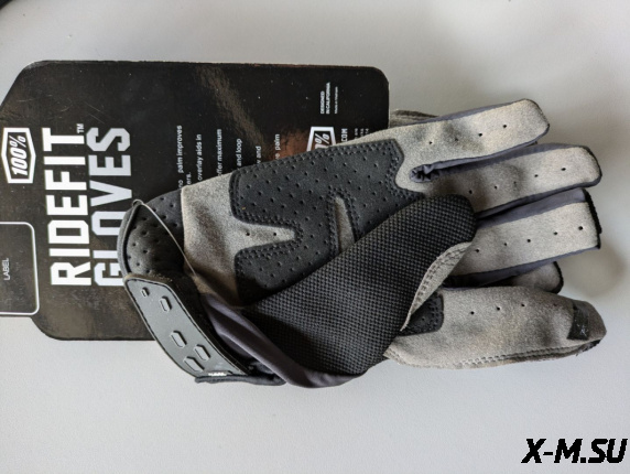 Перчатки взрослые 100% XD2-11 цв. Серый р. М