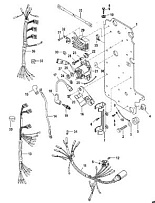 Электрические компоненты 2-Х ТАКТНОГО ПЛМ MERCURY 90 Серийный номер от 0T980000 до 0T999999
