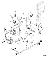 Катушка зажигания, 1C104424/0P560350 и выше 4-Х ТАКТНОГО ПЛМ MERCURY 50 Серийный номер от 0P515897 и выше