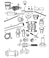 Инструменты (Часть 2) 4-Х ТАКТНОГО ПЛМ MERCURY 40 Серийный номер от 0P401000 до 0P515896