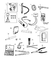 Инструменты (Часть 1) 4-Х ТАКТНОГО ПЛМ MERCURY 50 Серийный номер от 0P515897 и выше