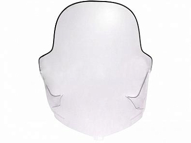 Стекло ветровое высокое для снегохода (высота 71см, толщина 3мм, МПК)