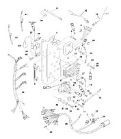 Электрические компоненты 2-Х ТАКТНОГО ПЛМ MERCURY 60 Серийный номер от 00G760300 до 0T979999