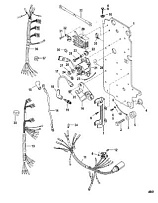 Электрические компоненты 2-Х ТАКТНОГО ПЛМ MERCURY 90 Серийный номер от 1B000001 и выше