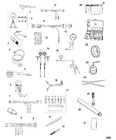 Инструменты (Часть 1) 4-Х ТАКТНОГО ПЛМ MERCURY 115 Серийный номер от 10T801000 до 1B226999