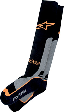 Носки PRO COOLMAX SOCKS BLACK GREY ORANGE