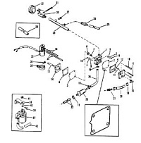 Топливный насос (Use With Inline Check Valve) 2-Х ТАКТНОГО ПЛМ MERCURY 75 Серийный номер от 0C222000 до 0D283221