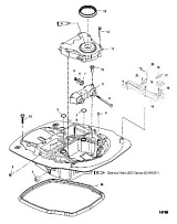 Масляный насос 4-Х ТАКТНОГО ПЛМ MERCURY 115 Серийный номер от 0T178500 до 0T800999