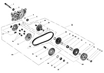 Вариатор СКУТЕРА STELS ARROW 100