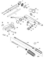 Рукоятка румпеля 2-х тактного ПЛМ MERCURY 40 M Серийный номер от 0T980000 до 0T999999