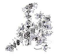 Двигатель 2-Х ТАКТНОГО ПЛМ PARSUN T40FWL