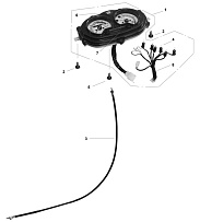 Панель приборов аналоговая СКУТЕРА STELS TACTIC 100