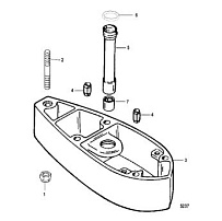 Дополнительные компоненты 2-х тактного ПЛМ MERCURY 40 M Серийный номер от 0G760300 до 0T979999