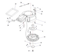 Стартер 2-Х ТАКТНОГО ПЛМ PARSUN T15BM