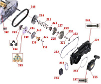 Двигатель снегохода Irbis Dingo T150 (2017 г.) (часть 8)