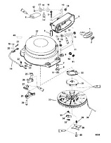 Стартер в сборе (ручной) 2-Х ТАКТНОГО ПЛМ MERCURY 90 Серийный номер от 0P325500 и выше