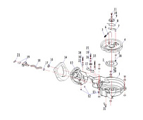 Стартер 2-Х ТАКТНОГО ПЛМ PARSUN T40FWL