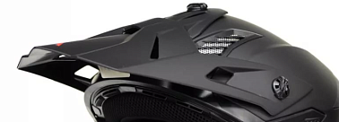 Козырек для шлема ATAKI SC-16 чёрный матовый