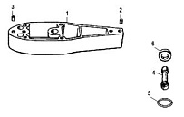 Компоненты расширения 2-Х ТАКТНОГО ПЛМ MERCURY 60 Серийный номер от 9973100 до 0P016999