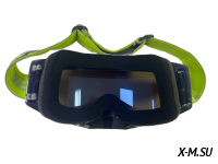 Очки мотокросс SCOTT XD3-80 коробка цв. оправы Черно-серый цв. стекла Синий матовый 