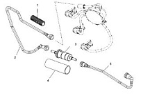 Топливные линии 4-Х ТАКТНОГО ПЛМ MERCURY 40 Серийный номер от 0T409000 до 1B226999