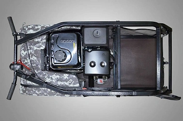 Мотобуксировщик "Богатырь" 20R (реверс-редуктор)