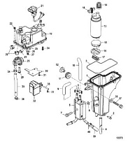 Паросепаратор(USA-1B036614/BEL-0P340242 и выше) 4-Х ТАКТНОГО ПЛМ MERCURY 50 Серийный номер от 0P153500 до 0P400999
