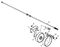 Тормоз снегохода ТАЙГА РМ РЫСЬ