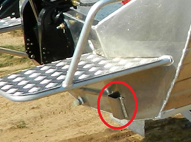 Крепление эхолота WYATBOAT