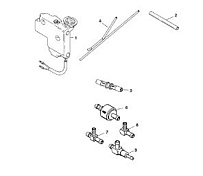 Масляный бак, Aramark Engines 2-Х ТАКТНОГО ПЛМ MERCURY 55 Серийный номер от 0P017000 до 0P325499