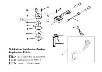 Компоненты топливного насоса 2-Х ТАКТНОГО ПЛМ MERCURY 75 Серийный номер от 0D283222 до 0G760299