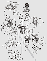 Струбцина 2-Х ТАКТНОГО ПЛМ SEA-PRO T9.8-9.9liteA