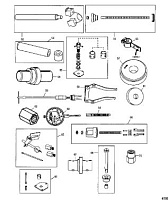 Инструменты (Часть 3) 4-Х ТАКТНОГО ПЛМ MERCURY 40 Серийный номер от 0T409000 до 1B226999