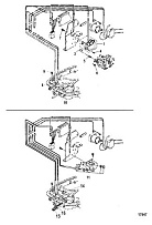Дополнительные детали для электростартера 2-х тактного ПЛМ MERCURY Jet 25 Серийный номер от 0N088578 и выше