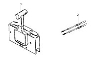 Тросы дроссельной заслонки 4-Х ТАКТНОГО ПЛМ MERCURY 6 Серийный номер от 0P401000 и выше