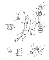 Стартер, соленоид и выпрямитель 2-Х ТАКТНОГО ПЛМ MERCURY 50EO Серийный номер от 9469200 до 9683054