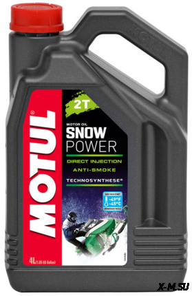 Масло моторное MOTUL  Snowpower 2T 4L (НОВЫЙ АРТ.105888) НЕ МАРК