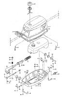 КАПОТ 2-Х ТАКТНОГО ПЛМ ZONGSHEN T4BM, T5BM, T6BM