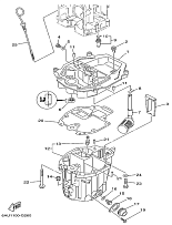 Масляный поддон 4-Х ТАКТНОГО ПЛМ YAMABISI F9.9BMS