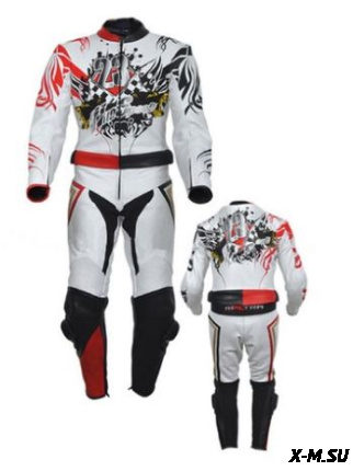 Комбинезон мотоциклетный (кожа) HIZER 353