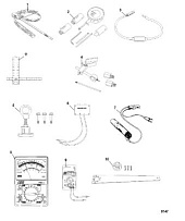 Инструменты (Часть 2) 4-Х ТАКТНОГО ПЛМ MERCURY 5 Серийный номер от 0R000001 до 0R067089