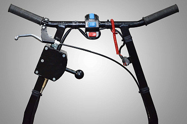 Мотобуксировщик "Богатырь" 15R