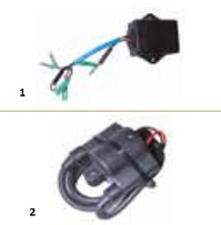 Зажигание и электрика лодочного мотора SUZUKI DT40 · 2002 — 2013