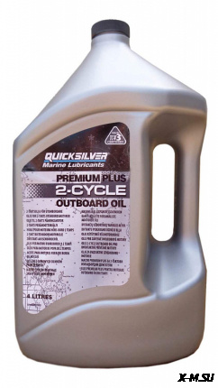 Масло 2T MARINE ENGINE OIL (MERCURY) (TCW3+4 LIT@3) (4л) 5300