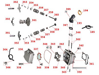 Двигатель снегохода IRBIS Dingo (2016 г.) (часть 7)