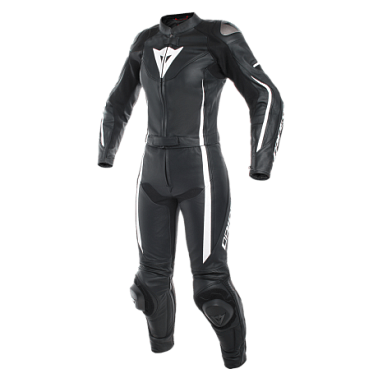 Комбинезон кож. ASSEN 2 PCS LADY BLACK/BLACK/WHITE