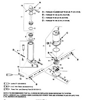 Силовые элементы отделки (З/П 0G357070 и выше)(желтая заливка) 2-Х ТАКТНОГО ПЛМ MERCURY 50EO Серийный номер от 0G290585 до 0G589999